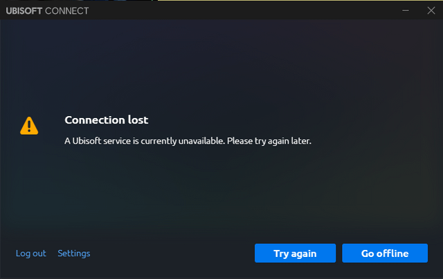 ubisoft connect offline