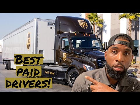 ups truck driver salary