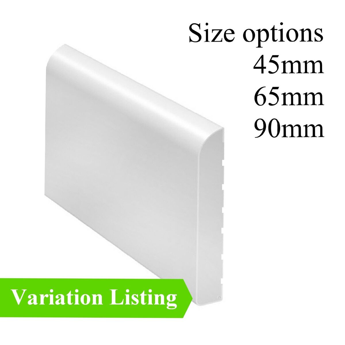 upvc door trim white