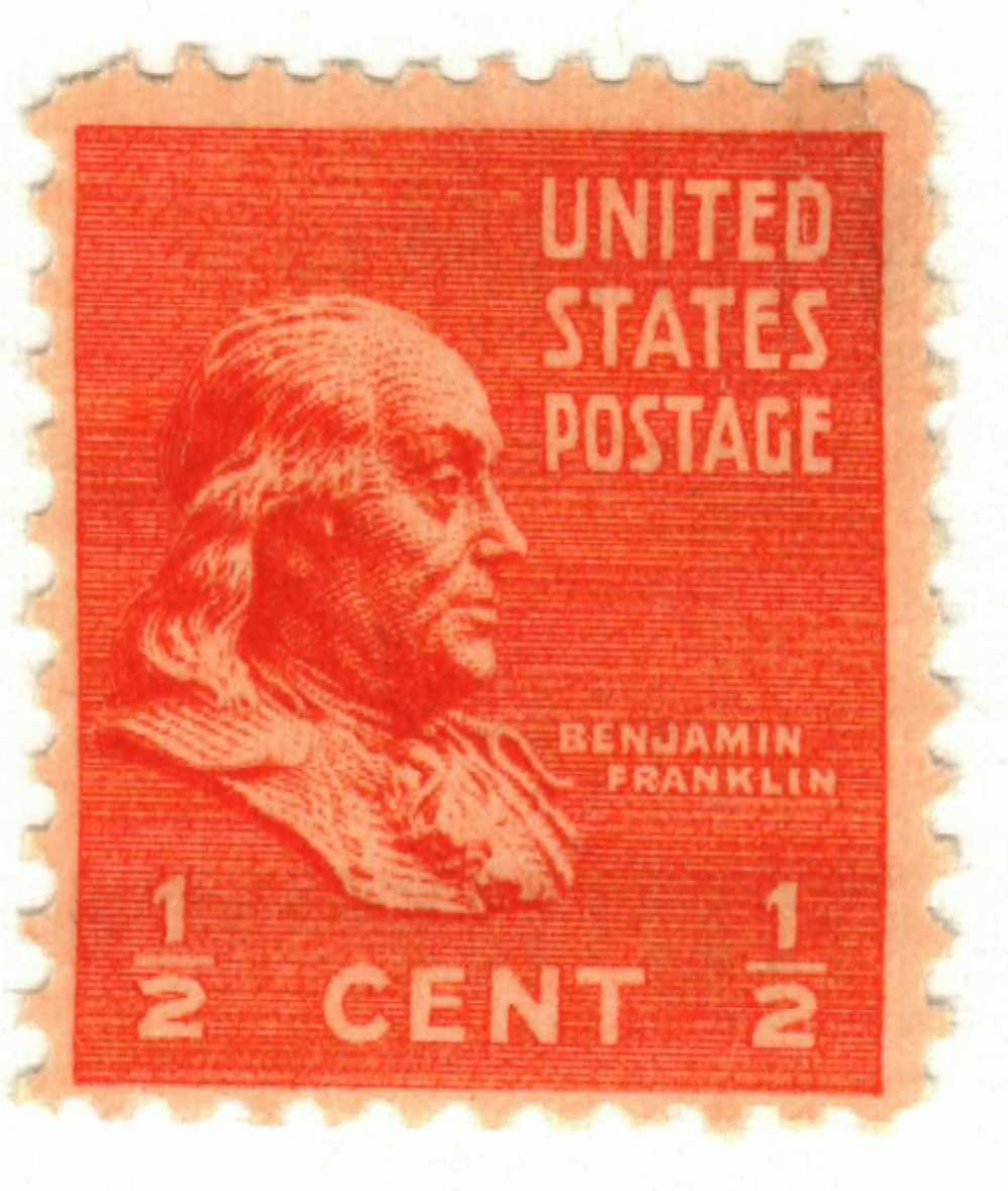 us 1 2 cent stamp