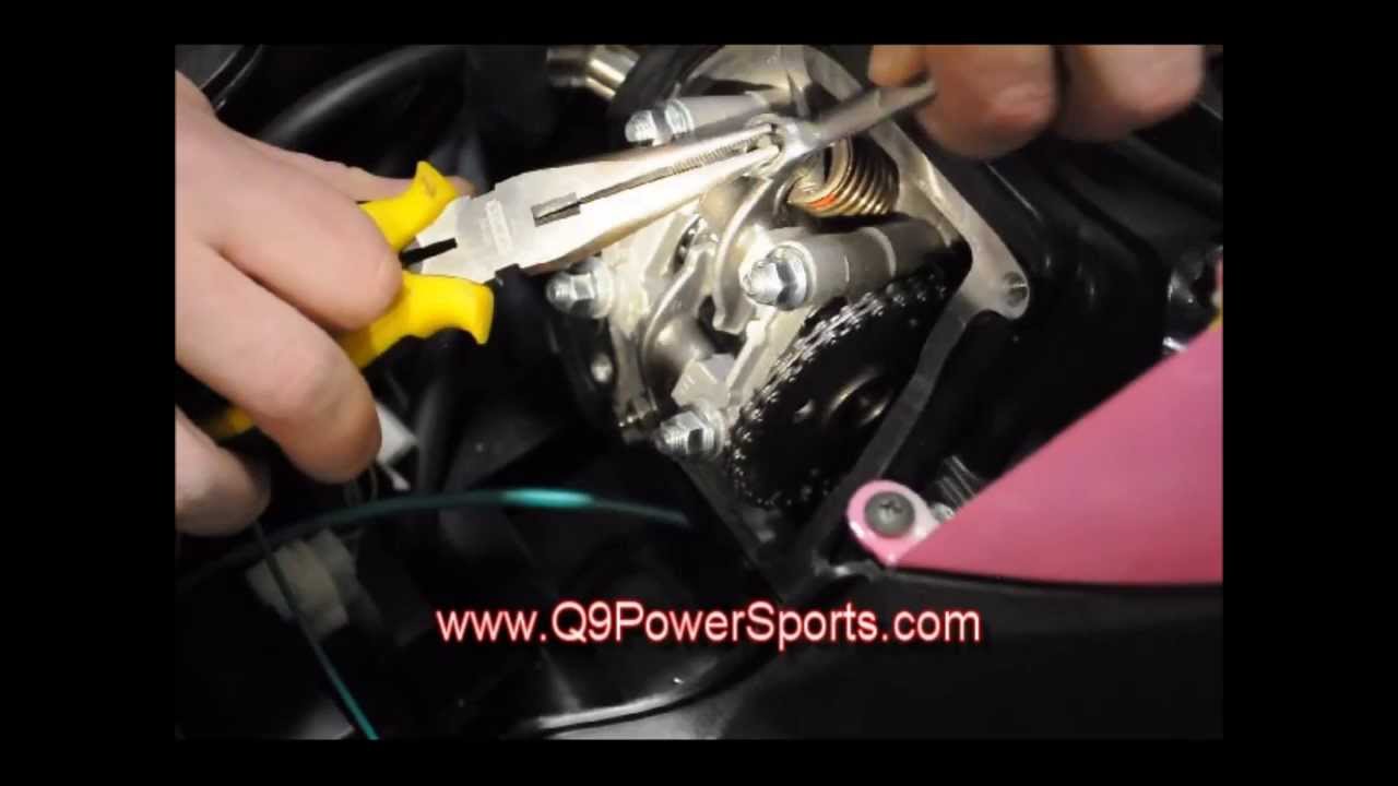 valve adjustment 50cc scooter