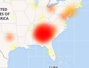 verizon georgia outage