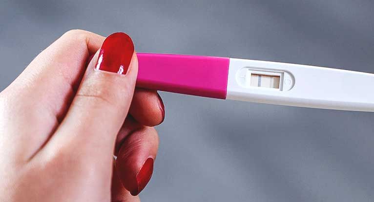 very slight line on pregnancy test