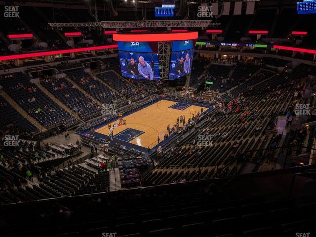 view from my seat target center