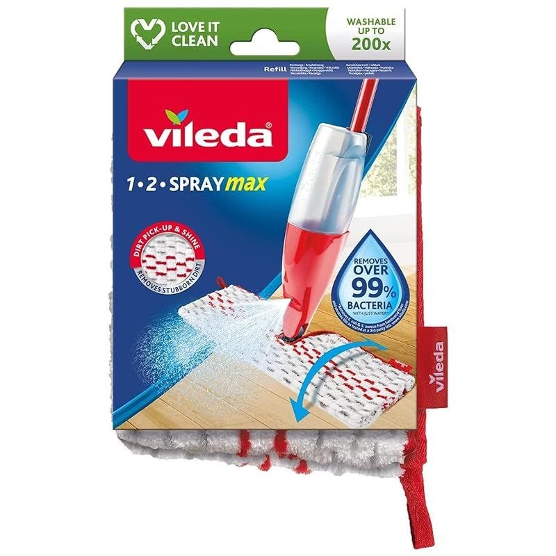 vileda 1 2 spray mop replacement pad