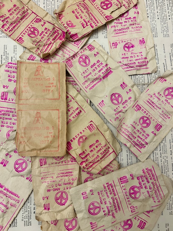 vintage condoms