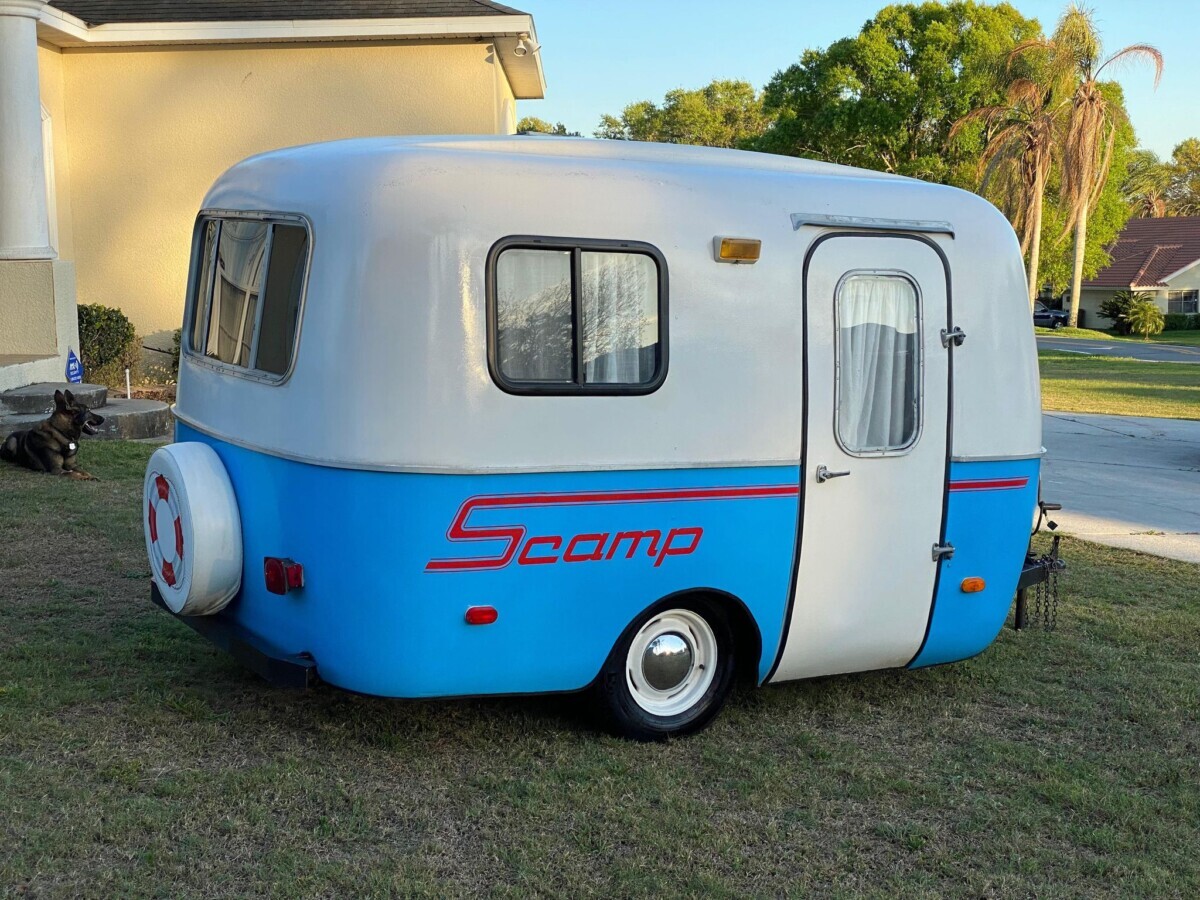 vintage scamp trailer