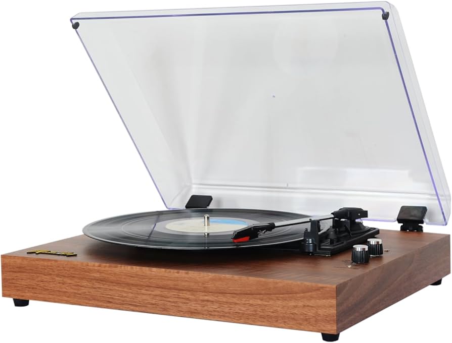 vinyl turntable amazon