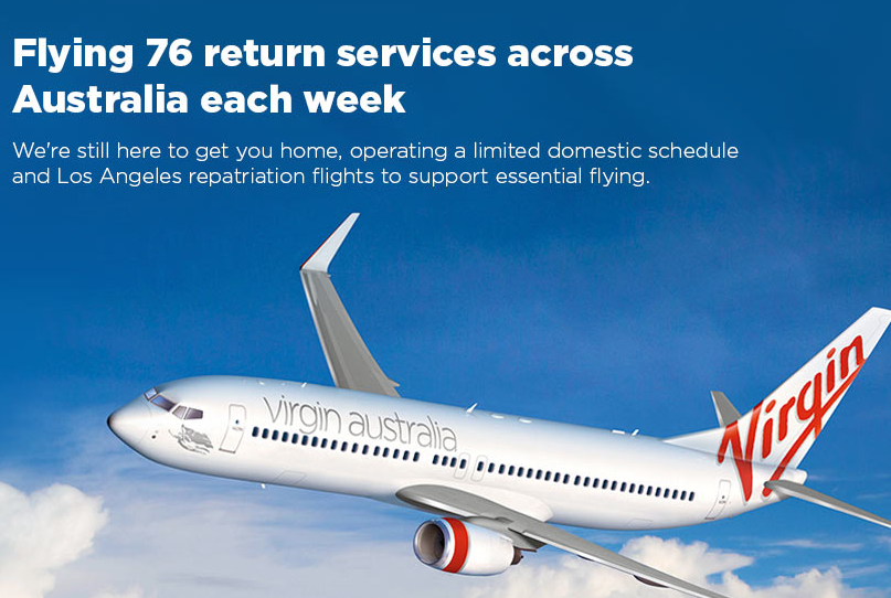 virgin scheduled flights