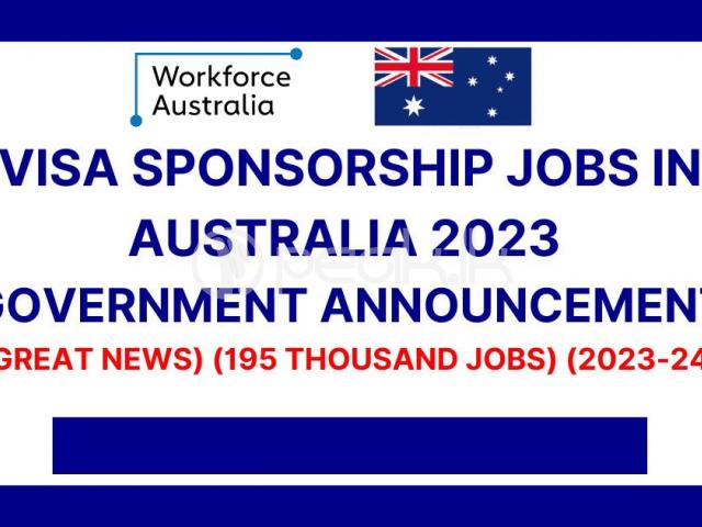 visa sponsorship jobs