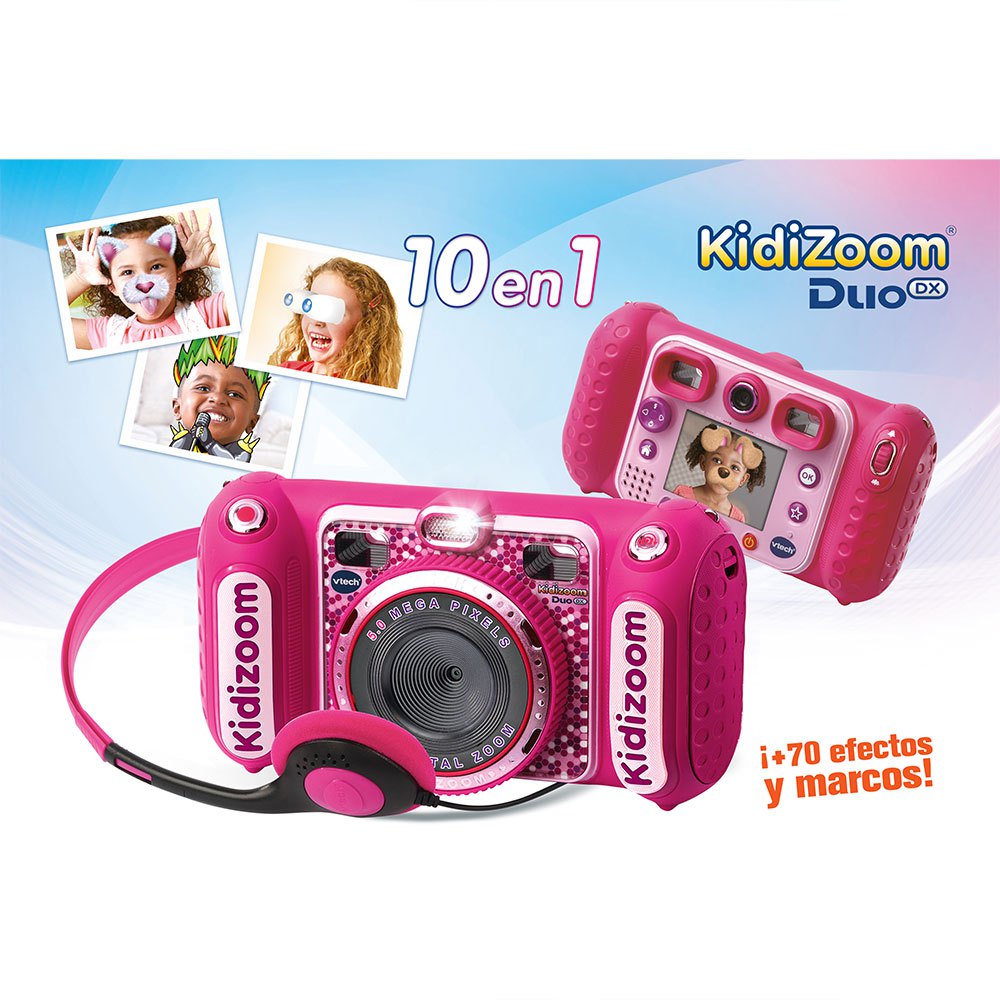 vtech kidizoom duo camera 5.0 pink
