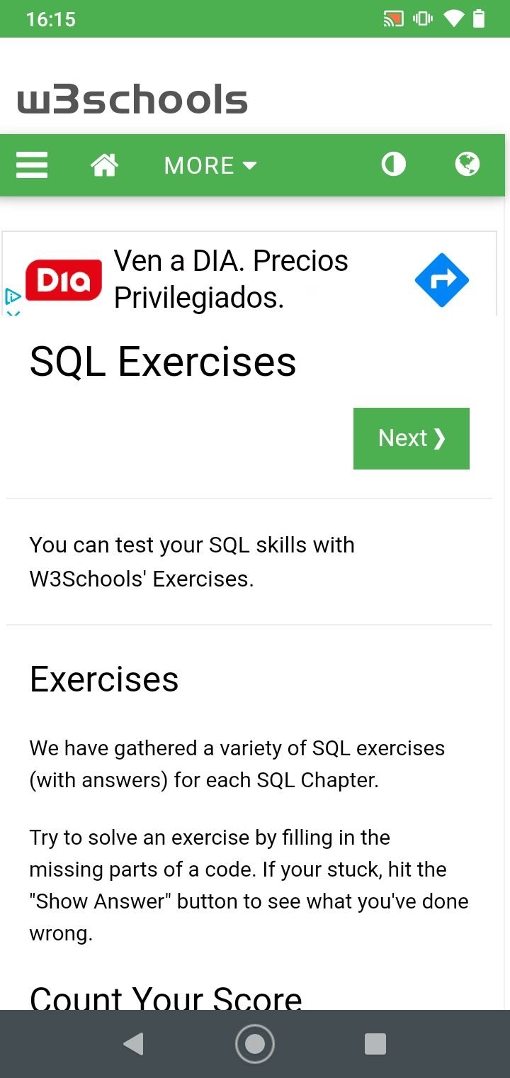 w3schools apk