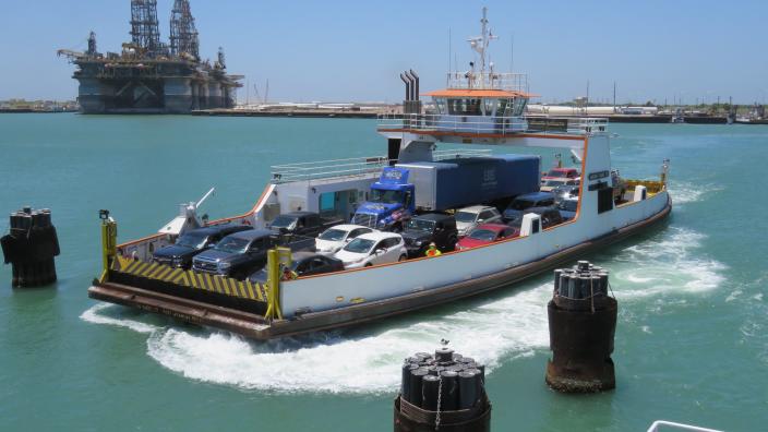 wait time at port aransas ferry