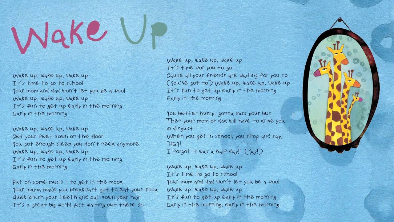 wake up up lyrics