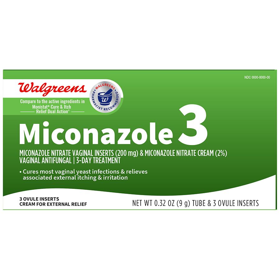 walgreens miconazole cream