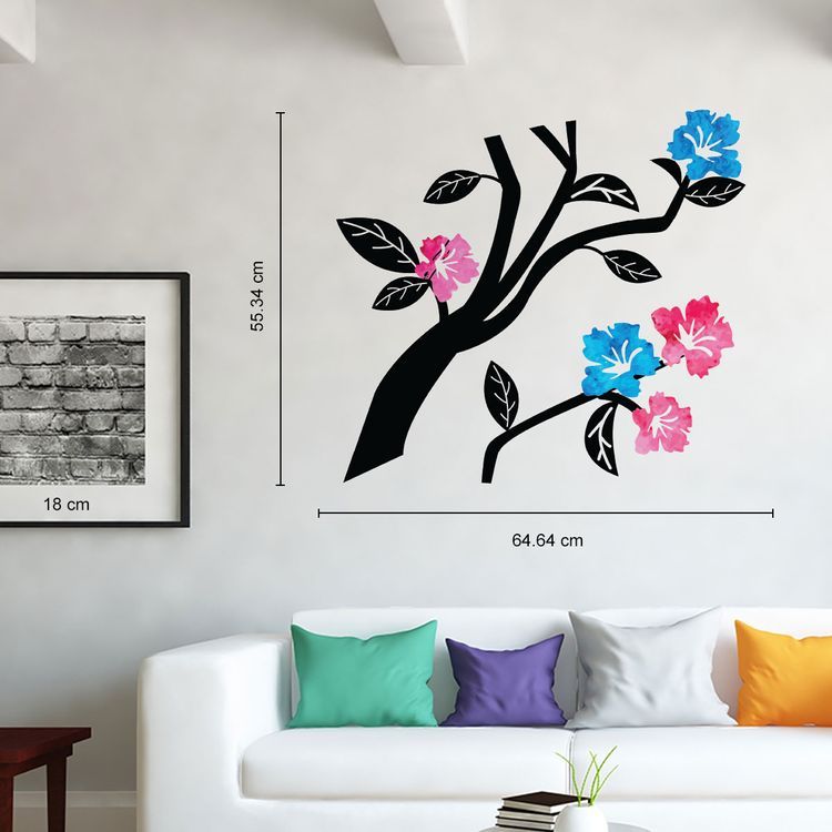 wall paint sticker design