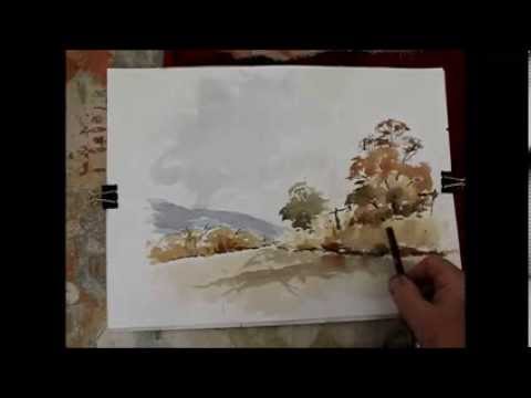 watercolor techniques youtube