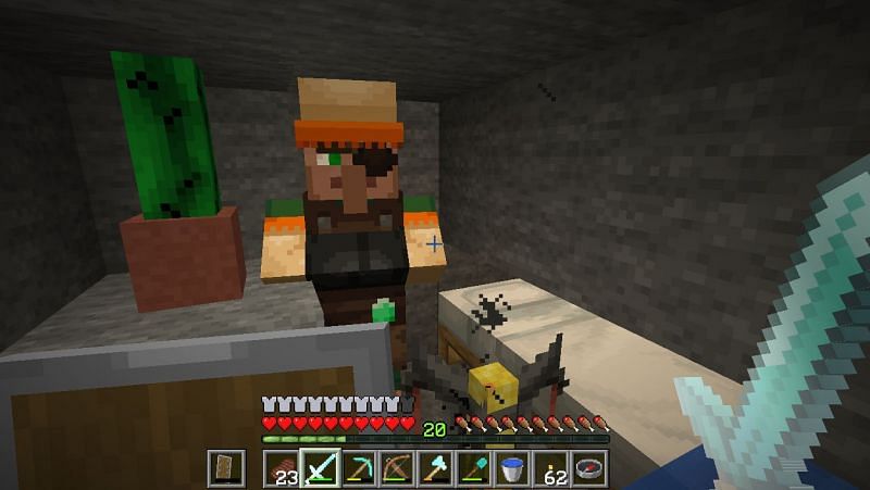 weaponsmith villager