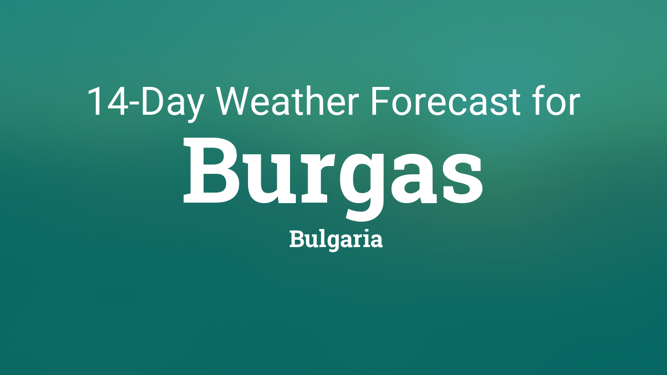 weather forecast burgas
