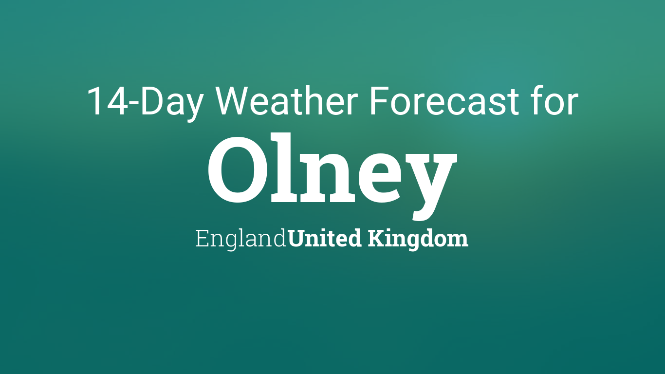 weather in olney