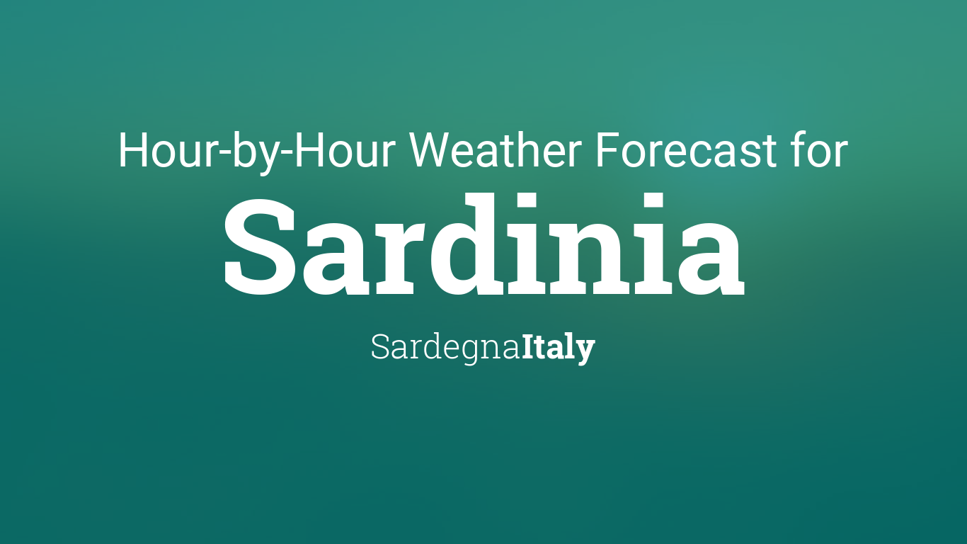 weather in sardinia tomorrow