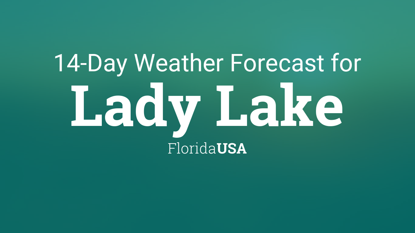 weather lady lake florida