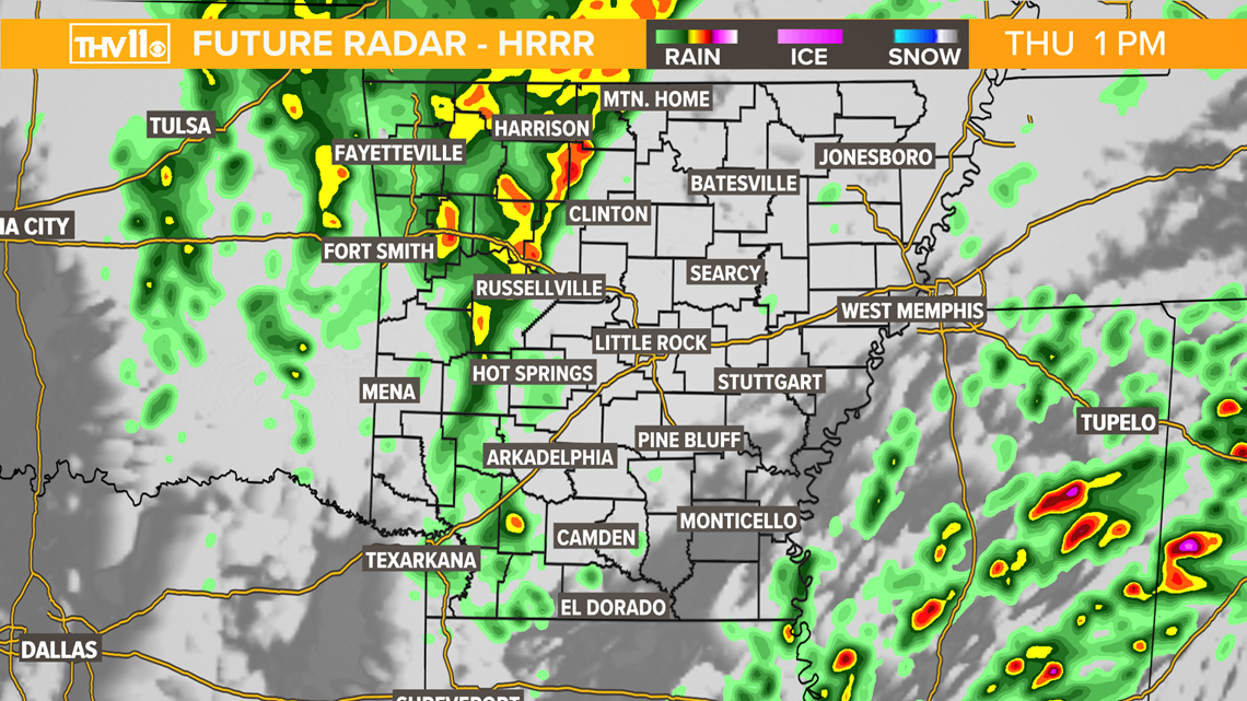 weather radar in arkadelphia arkansas