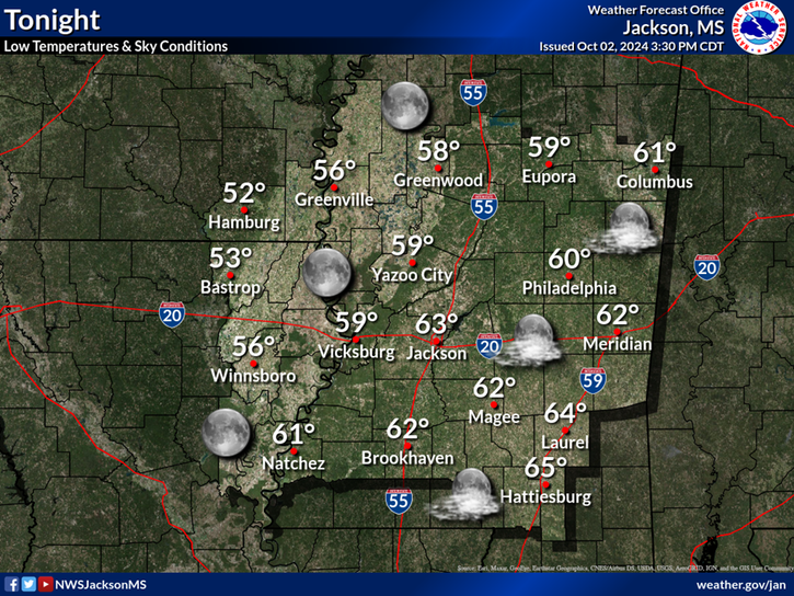 weather tomorrow flowood ms