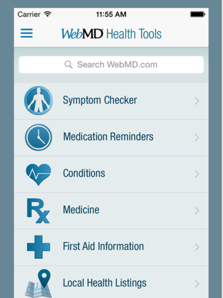 webmd symptom checker