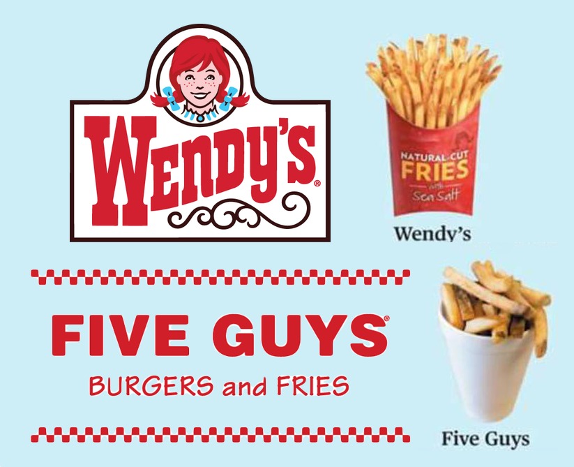 wendys vs five guys