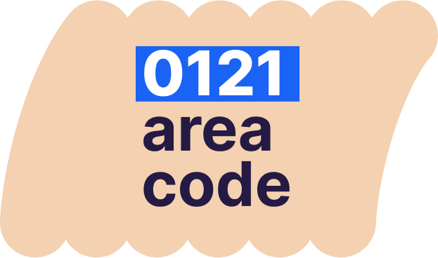 what area code is 0121