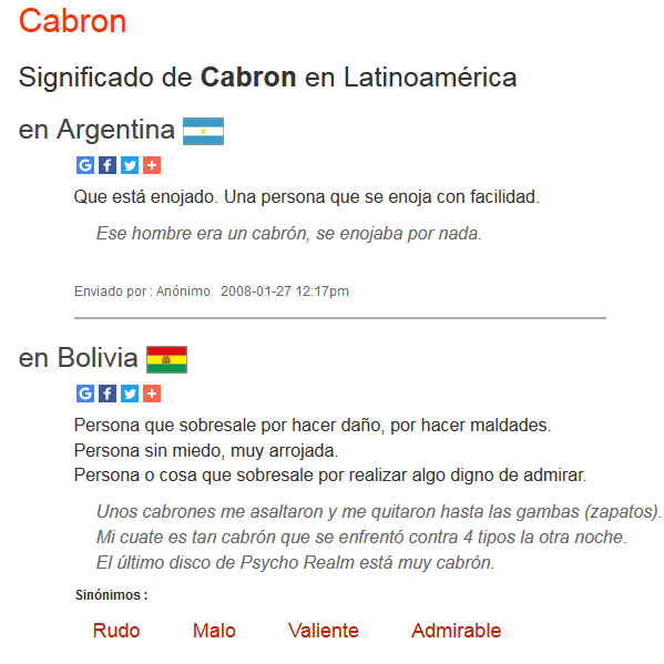 what does cabron mean in mexican