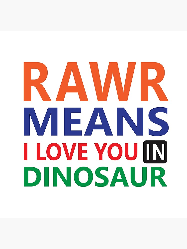 what does rawr mean