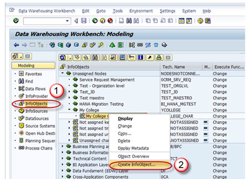 what is info object in sap bw