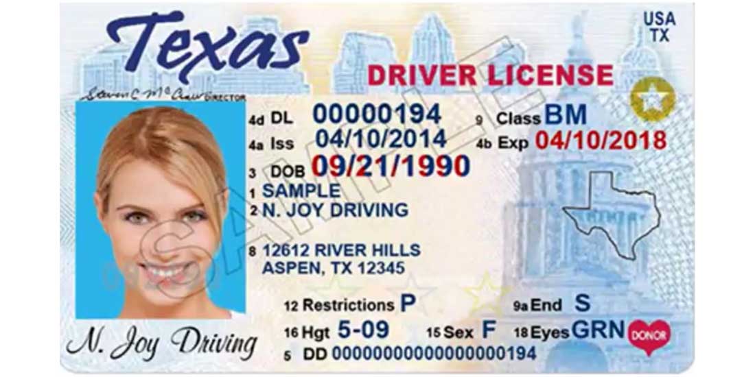 what is restriction b on a texas drivers license