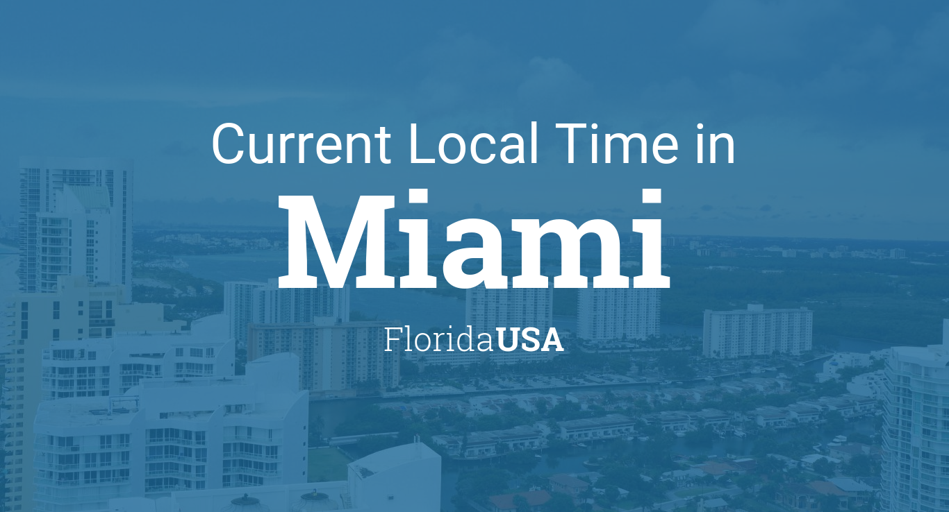 what is time now in florida usa