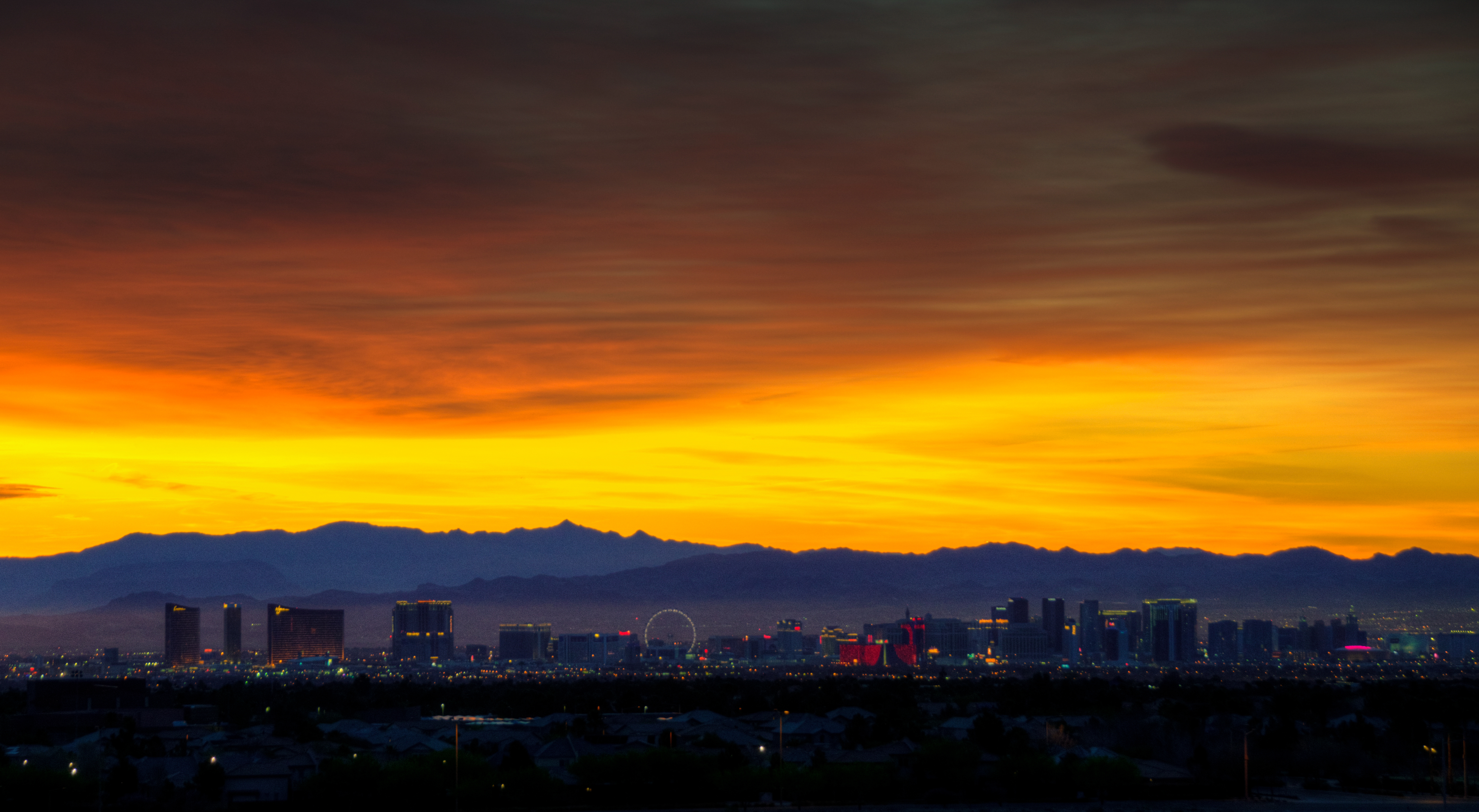 what time does the sunrise in las vegas