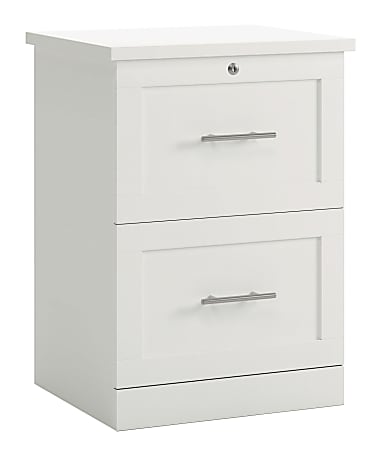 white file cabinet