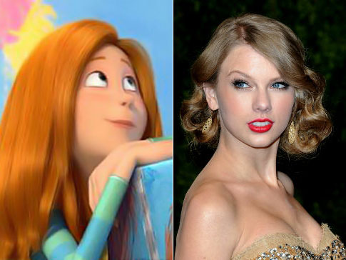 who did taylor swift play in the lorax