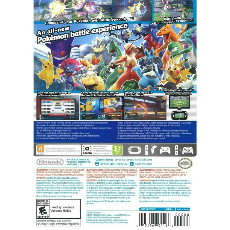 wii u pokken tournament