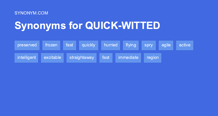 witted synonym