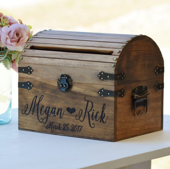 wooden box wedding cards