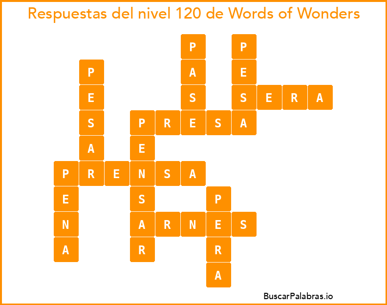 words of wonders español respuestas