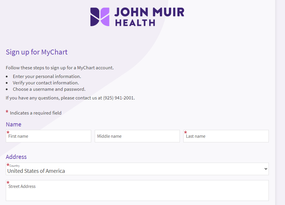 www johnmuirhealth mychart