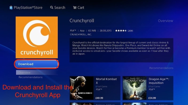 www.crunchyroll/activate ps5