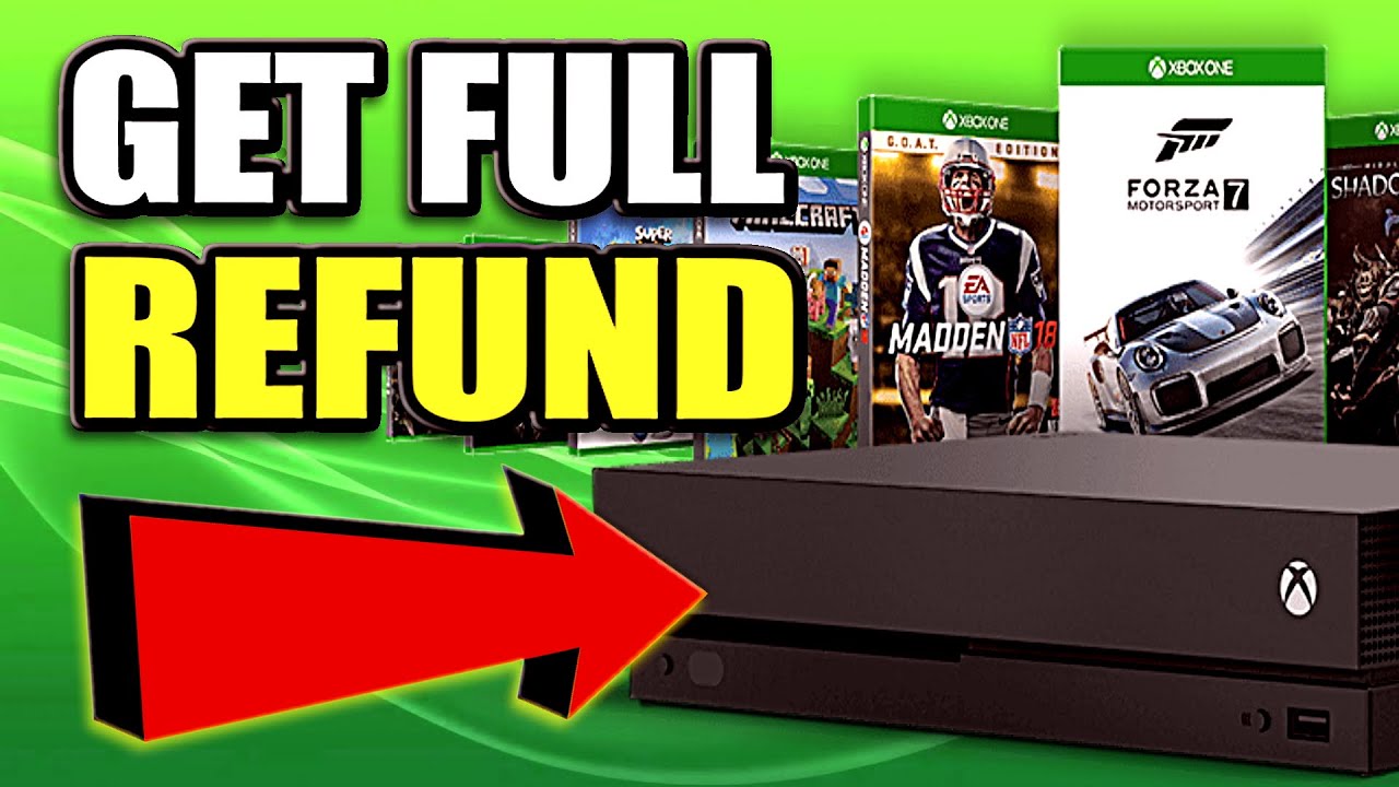 xbox store game refund