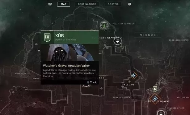 xur today