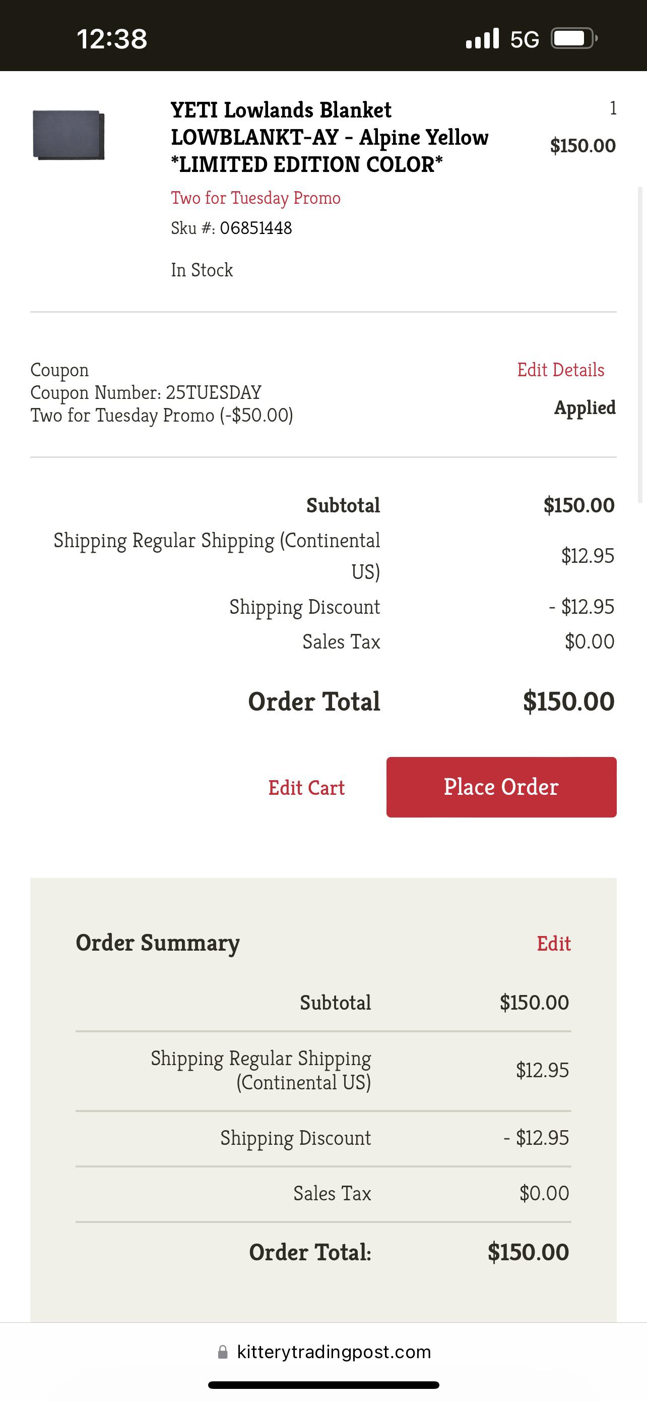 yeti free shipping coupon