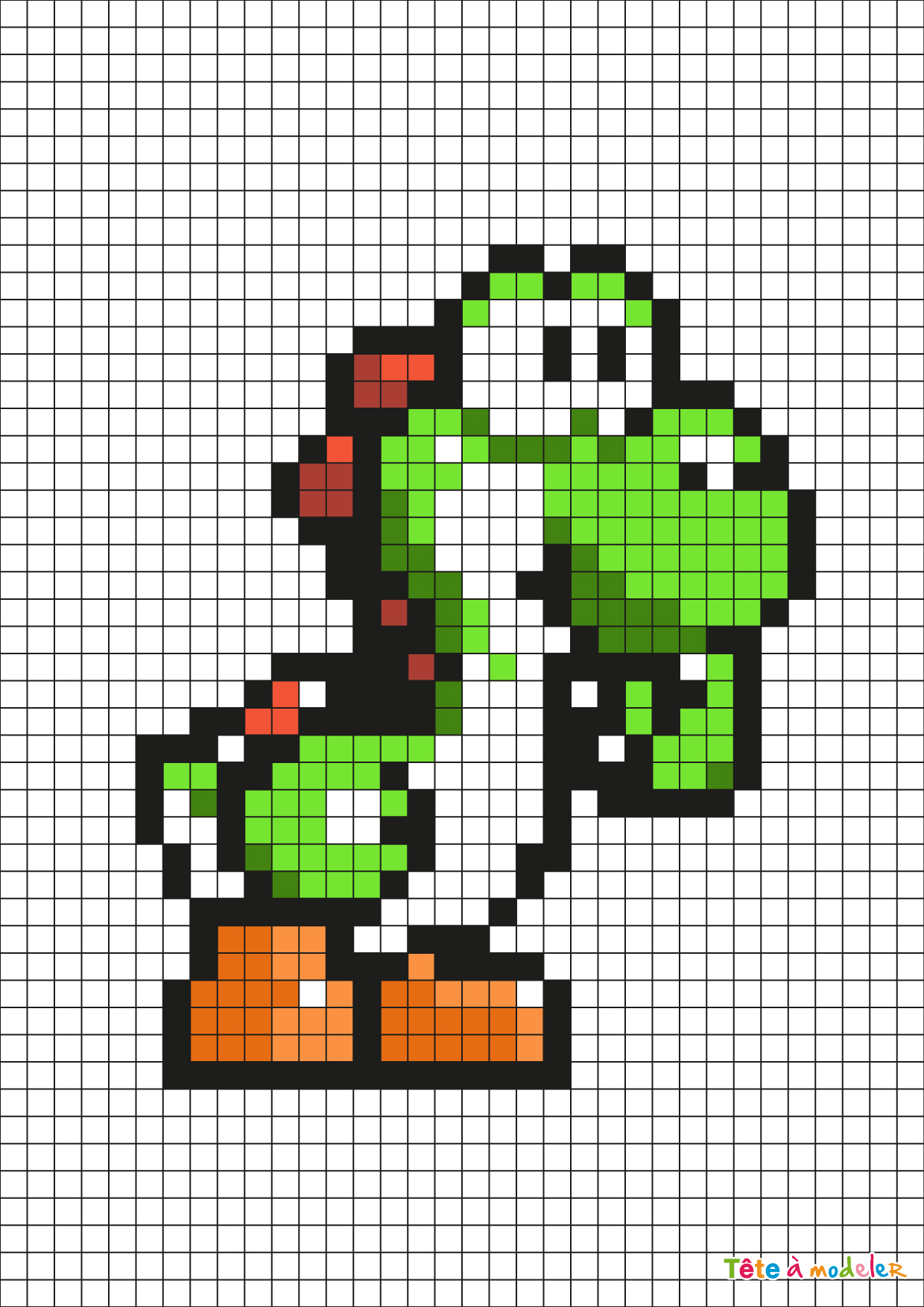 yoshi pixel art