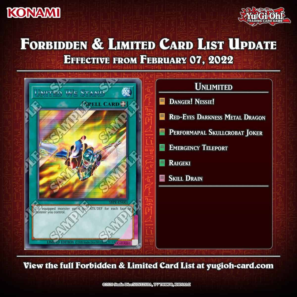 yugioh tcg list